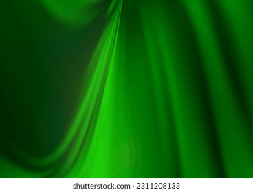 Light Green vector blur pattern. A vague abstract illustration with gradient. A completely new template for your design.