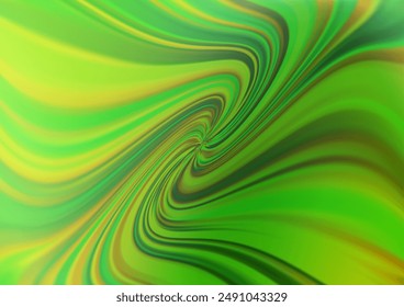 Light Green vector blur pattern. A vague abstract illustration with gradient. A completely new design for your business.