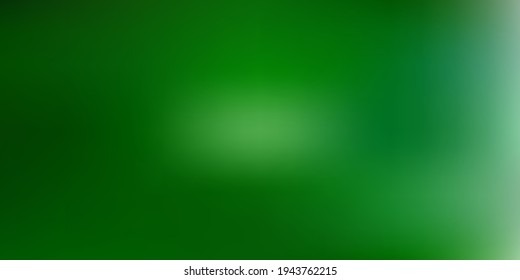 Light green vector blur template. Colorful illustration with gradient in abstract style. Your design for applications.
