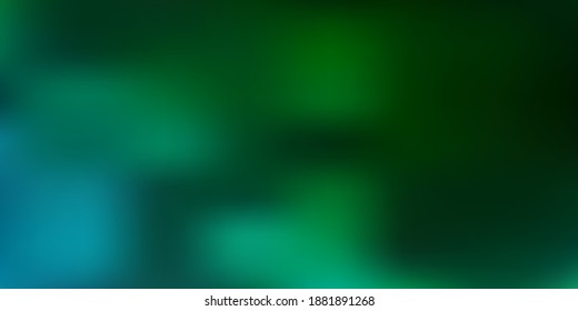 Light green vector blurred backdrop. Abstract colorful illustration in blur style with gradient. Wallpaper for your web apps.