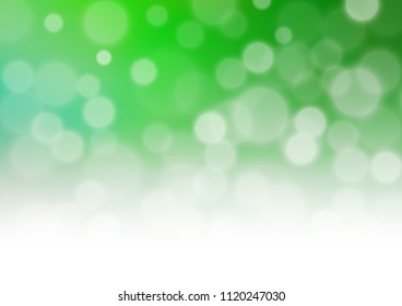 Light Green vector blurred background. Modern geometrical abstract illustration with gradient. A completely new template for your design.
