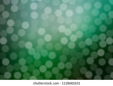 Light Green vector blurred background. Colorful abstract illustration with gradient. The template for backgrounds of cell phones.