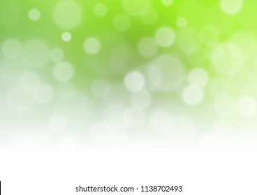 Light Green vector blurred background. Colorful illustration in blurry style with gradient. Brand new style for your business design.