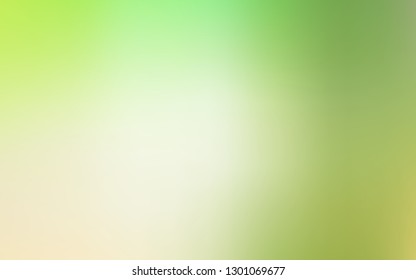 Light Green vector blurred background. A completely new colored illustration in blur style. New way of your design.