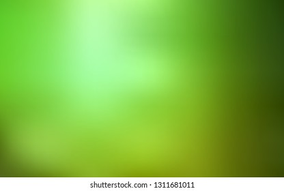 Light Green vector blurred background. New colored illustration in blur style with gradient. New style for your business design.