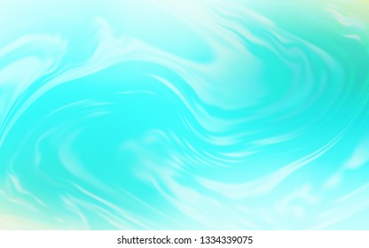 Light Green vector blurred background. Creative illustration in halftone style with gradient. New style design for your brand book.