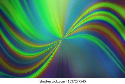 Light Green vector blurred background. New colored illustration in blur style with gradient. Smart design for your work.