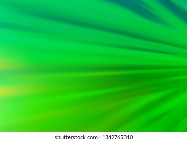 Light Green vector blurred background. Shining colorful illustration in a Brand new style. Brand new design for your business.