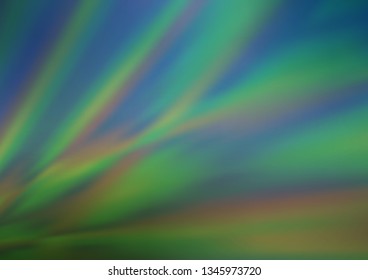 Light Green vector blurred background. Colorful abstract illustration with gradient. Brand new design for your business.
