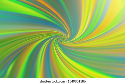 Light Green vector blurred background. Colorful illustration in abstract style with gradient. Completely new design for your business.