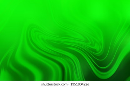 Light Green vector blurred background. Creative illustration in halftone style with gradient. The best blurred design for your business.