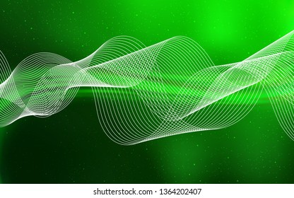 Light Green vector blurred background. New colored illustration in blur style with gradient. Smart design for your work.