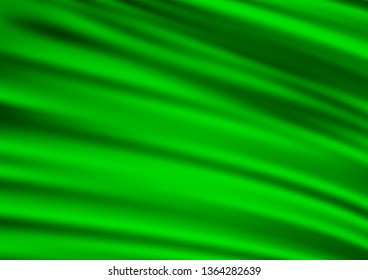 Light Green vector blurred background. A vague abstract illustration with gradient. The best blurred design for your business.