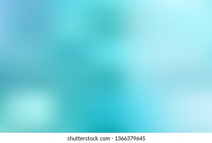 Light Green vector blurred background. Abstract colorful illustration with gradient. New way of your design.