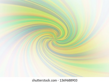 Light Green vector blurred background. Colorful illustration in abstract style with gradient. A new texture for your design.