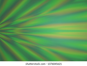 Light Green vector blurred background. Modern geometrical abstract illustration with gradient. The blurred design can be used for your web site.