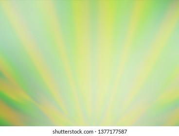 Light Green vector blurred background. Colorful illustration in blurry style with gradient. The background for your creative designs.