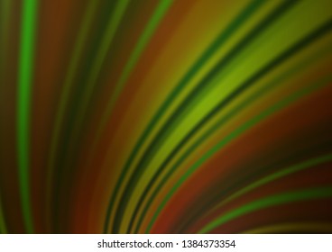 Light Green vector blurred background. Colorful illustration in abstract style with gradient. The elegant pattern for brand book.