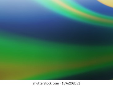 Light Green vector blurred background. Glitter abstract illustration with an elegant design. The blurred design can be used for your web site.