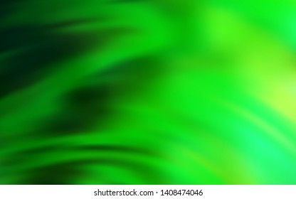 Light Green vector blurred background. New colored illustration in blur style with gradient. The best blurred design for your business.
