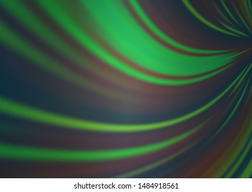 Light Green vector blurred background. Shining colorful illustration in a Brand new style. The template can be used for your brand book.