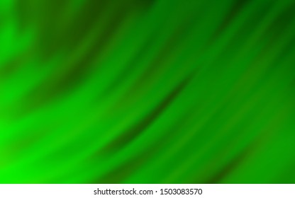 Light Green vector blurred background. Colorful illustration in abstract style with gradient. New style design for your brand book.