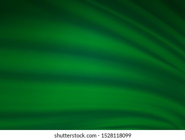 Light Green vector blurred background. Colorful illustration in abstract style with gradient. A completely new template for your design.