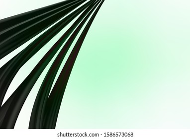 Light Green vector blurred background. Creative illustration in halftone style with gradient. New style design for your brand book.