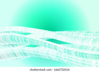 Light Green vector blurred background. A completely new colored illustration in blur style. Completely new design for your business.