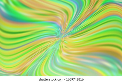 Light Green vector blurred background. A completely new colored illustration in blur style. New style design for your brand book.