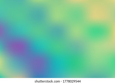 Light Green vector blurred background. New colored illustration in blur style with gradient. New style design for your brand book.