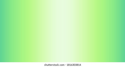 Light Green vector blurred background. Colorful illustration in abstract style with gradient. Elegant background for graphic design, banner or poster