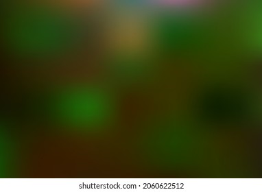 Fondo borroso del vector verde claro. Una elegante ilustración brillante con gradiente. Textura inteligente para tu diseño.