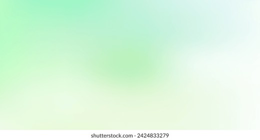 Light green vector blurred background. Abstract colorful illustration with blur gradient. Wallpaper for your web apps.