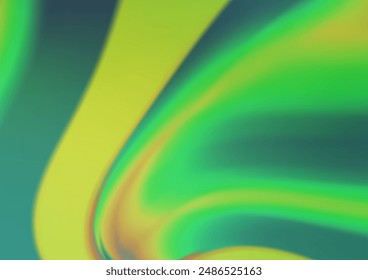 Fondo borroso de Vector verde claro. Una ilustración de color completamente nueva en un estilo bokeh. Un diseño completamente nuevo para su negocio.