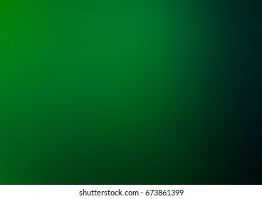 Light Green vector blurred background with glow. Art design pattern. Glitter abstract illustration with elegant bright gradient design.
