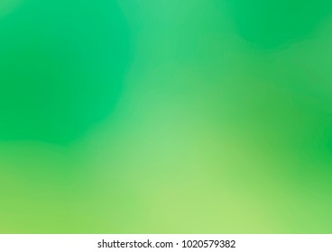 Light Green vector blurred bright template. Colorful illustration in abstract style with gradient. A new texture for your design.