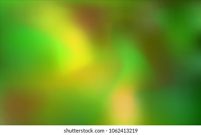 Light Green vector blurred bright template. Colorful abstract illustration with gradient. Brand-new design for your business.