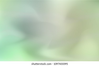 Light Green vector blurred bright pattern. An elegant bright illustration with gradient. The elegant pattern can be used as part of a brand book.