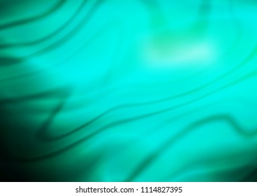 Light Green vector blurred bright template. Colorful illustration in abstract style with gradient. The template can be used as a background of a cell phone.