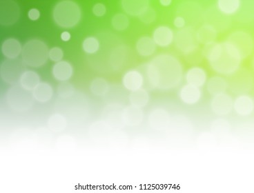 Light Green vector blurred bright template. Modern geometrical abstract illustration with gradient. Brand new design for your business.