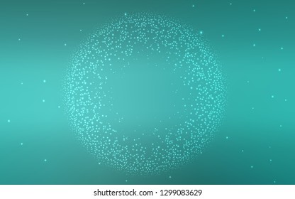 Light Green vector blurred bright texture. Glitter abstract illustration with gradient design. The best blurred design for your business.