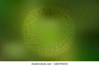 Light Green vector blurred bright pattern. Colorful abstract illustration with gradient. Elegant background for a brand book.