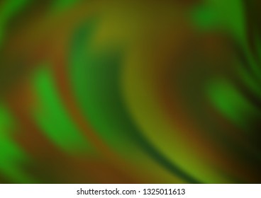 Light Green vector blurred bright pattern. Modern geometrical abstract illustration with gradient. Brand new style for your business design.