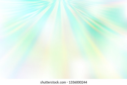 Light Green vector blurred bright pattern. A completely new colored illustration in blur style. Background for a cell phone.