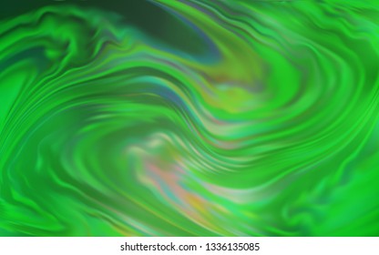 Light Green vector blurred bright pattern. Modern abstract illustration with gradient. Smart design for your work.