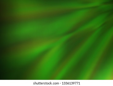Light Green vector blurred bright pattern. Creative illustration in halftone style with gradient. A new texture for your design.