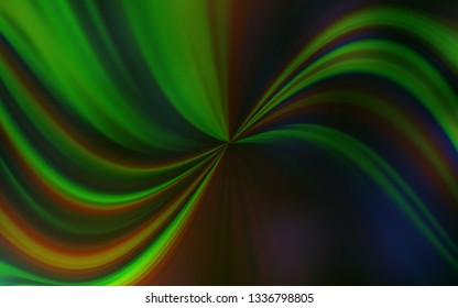 Light Green vector blurred bright texture. A completely new colored illustration in blur style. Background for designs.