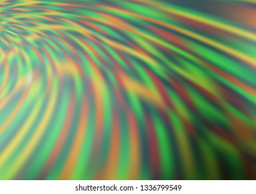Light Green vector blurred bright pattern. Modern geometrical abstract illustration with gradient. A completely new design for your business.