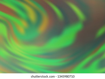 Light Green vector blurred bright background. Shining colorful illustration in a Brand new style. A new texture for your design.